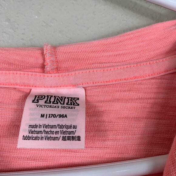 PINK Summer Lounge Cotton 2-pc Hoodie and Pants Set - Size Medium Jacket, XL Pan - Picture 5 of 14
